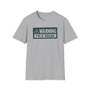 3367769789974673996_2048.jpeg Warning I’m a Vegan T-Shirt — Funny Vegan Graphic Tee