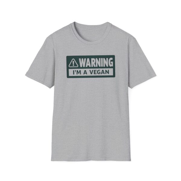 3367769789974673996_2048.jpeg Warning I’m a Vegan T-Shirt — Funny Vegan Graphic Tee