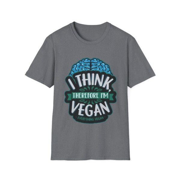 8552523880622624307_2048.jpeg I Think Therefore I’m Vegan T-Shirt – Funny Vegan Graphic Tee